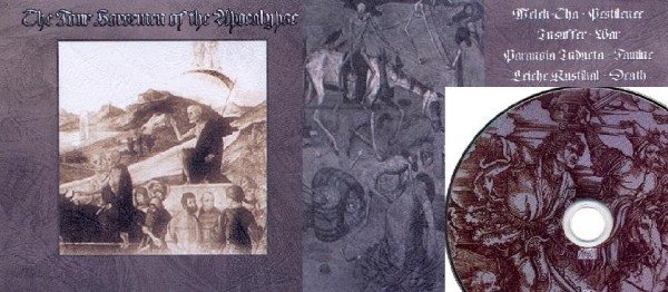 V/A Sampler - The Four Horsemen Of The Apocalypse CD (Lim444)