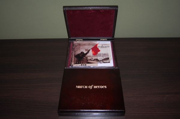MARCH OF HEROES - Liberation CD Wooden-Box (Lim48) 2010