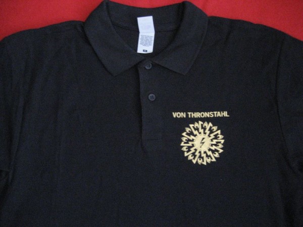 VON TROHNSTAHL - Gold Polo Shirt (2007) RARE !