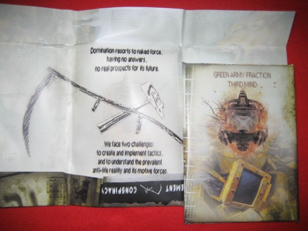 Green Army Fraction/Third Mind - Basement Conspiracy CD (Lim100)