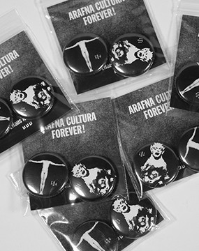 HAUS ARAFNA - One Inch Icons Button / Pin SET 2 Badge Pack