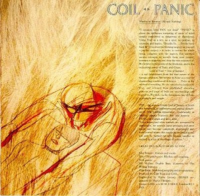 COIL - Aqua Regis · Panic · Tainted Love CD (1990)