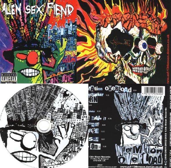 Alien Sex Fiend - Information Overload CD